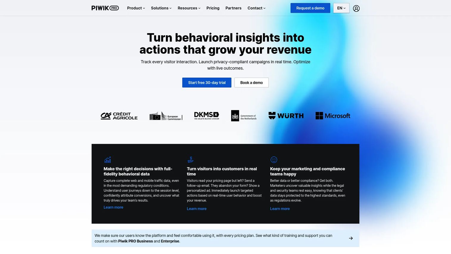 Piwik PRO privacy-focused analytics