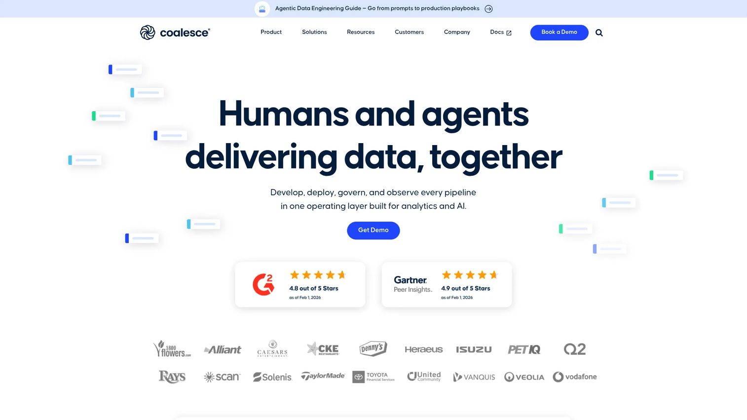 Coalesce governed data transformation platform