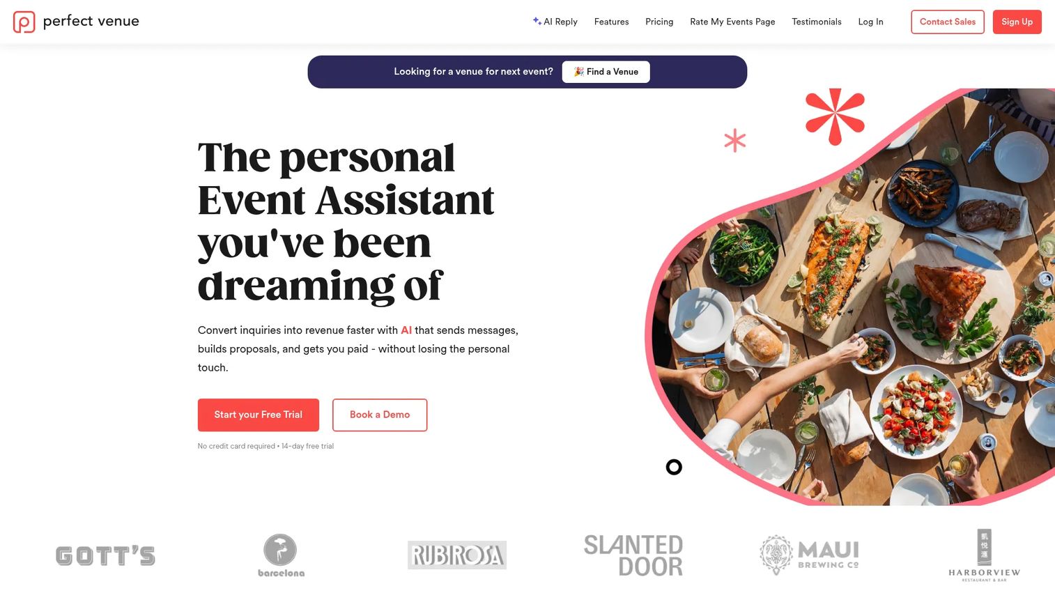 Perfect Venue event management software for venues