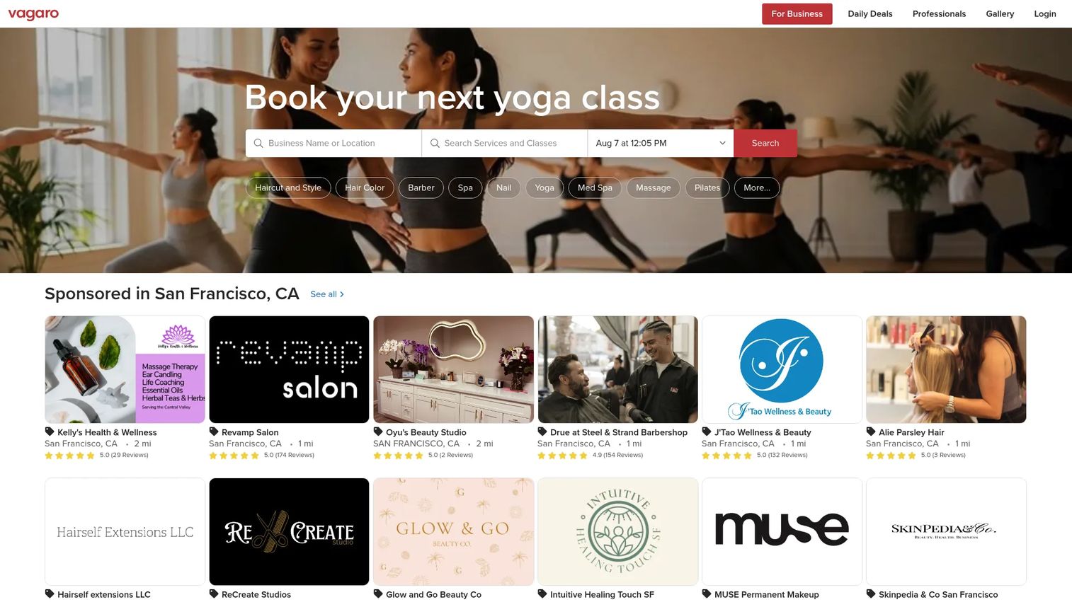 Vagaro salon and spa software