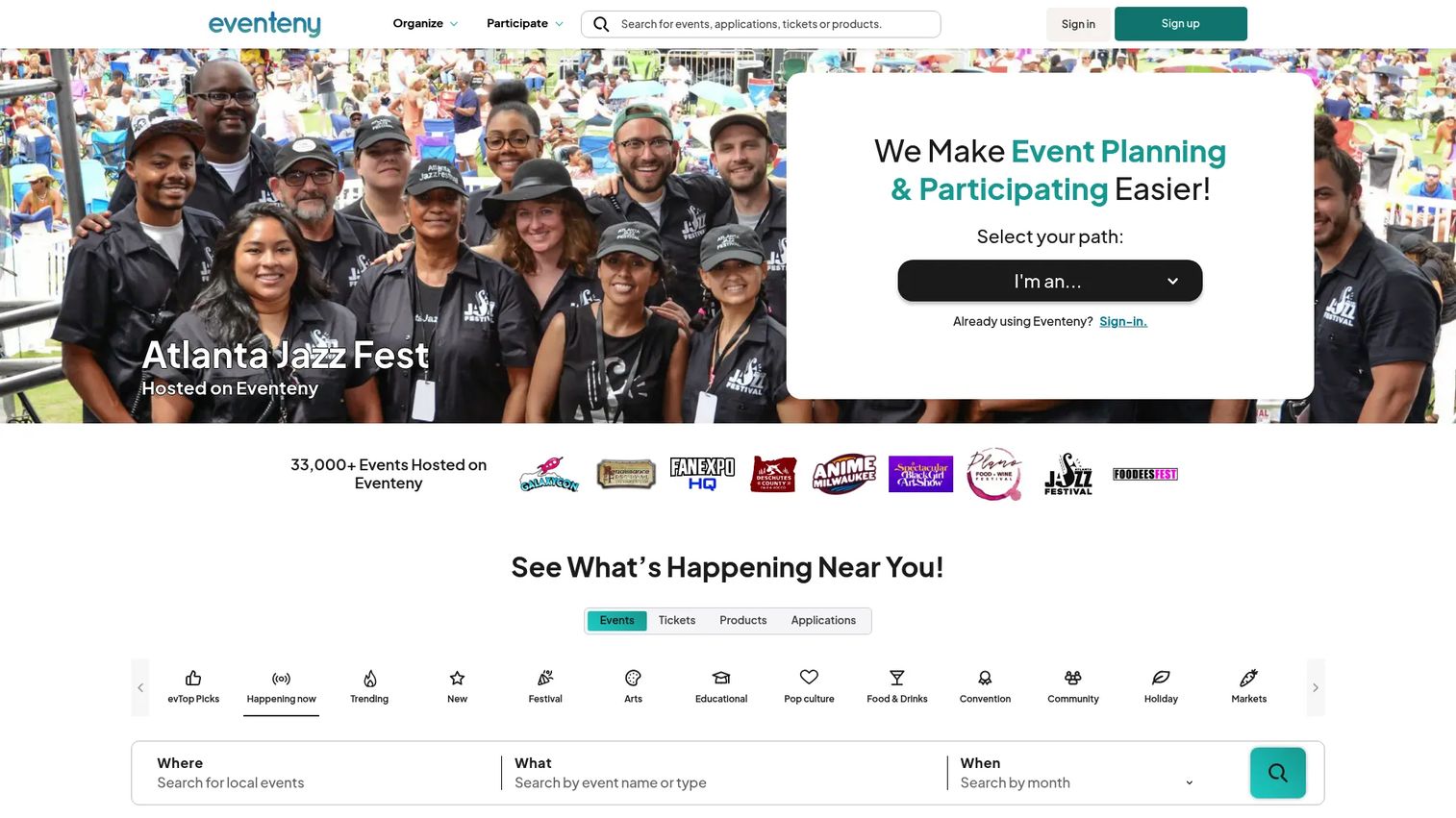 Eventeny all-in-one event management platform