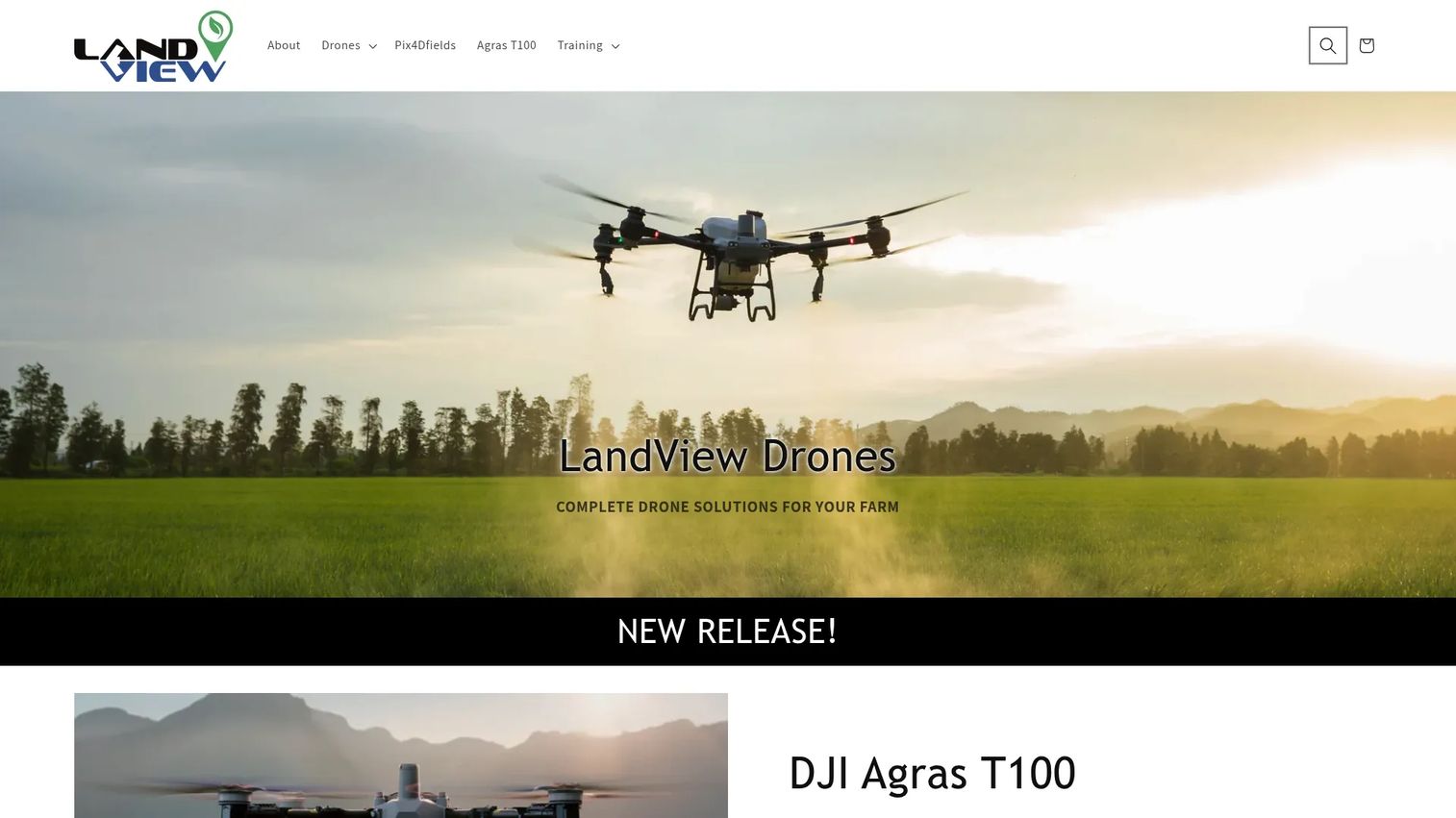 LandView mapping and land operations interface