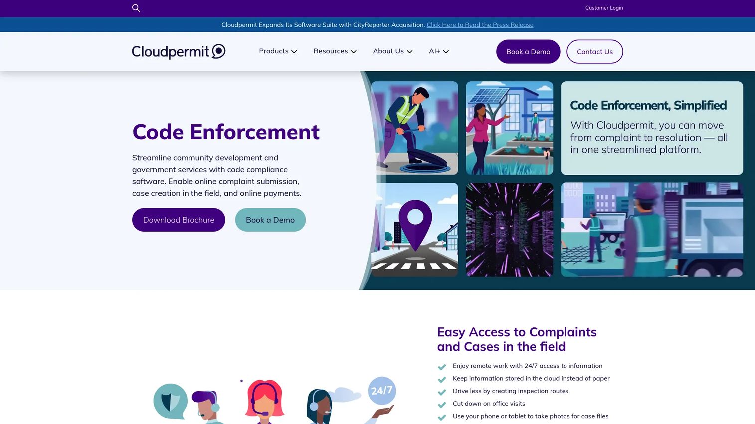 Cloudpermit land management and permitting software interface
