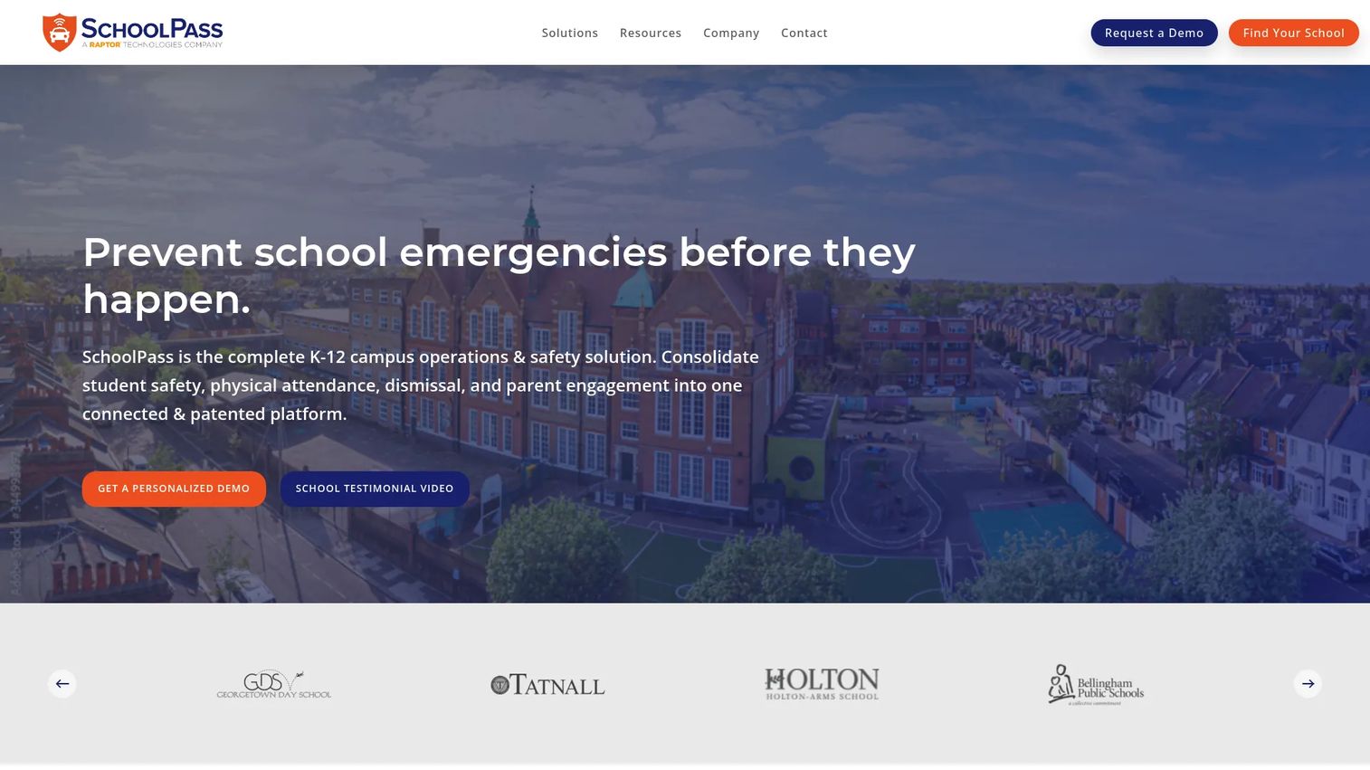 SchoolPass K-12 attendance and dismissal platform