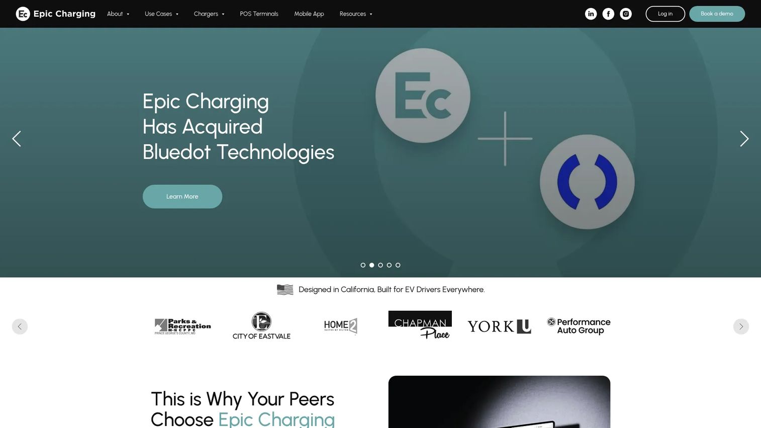 Epic Charging EV charging software platform