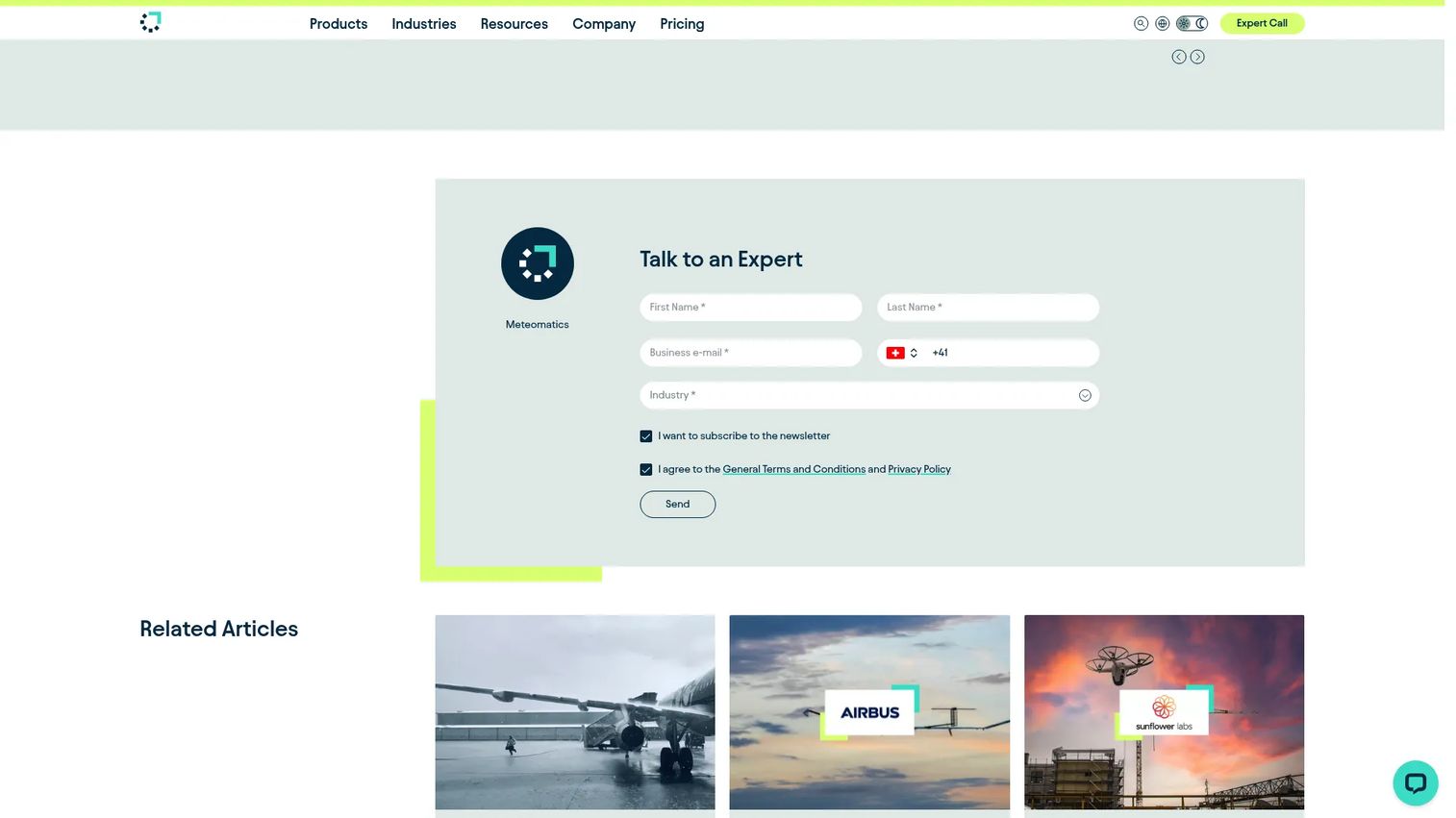 Meteomatics weather intelligence platform