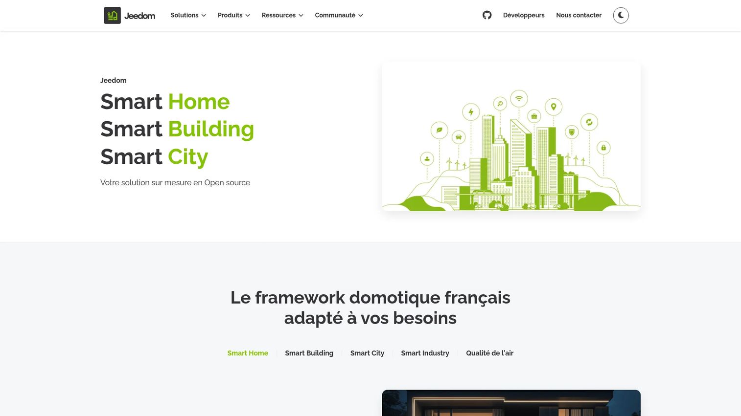 Jeedom open-source home automation interface
