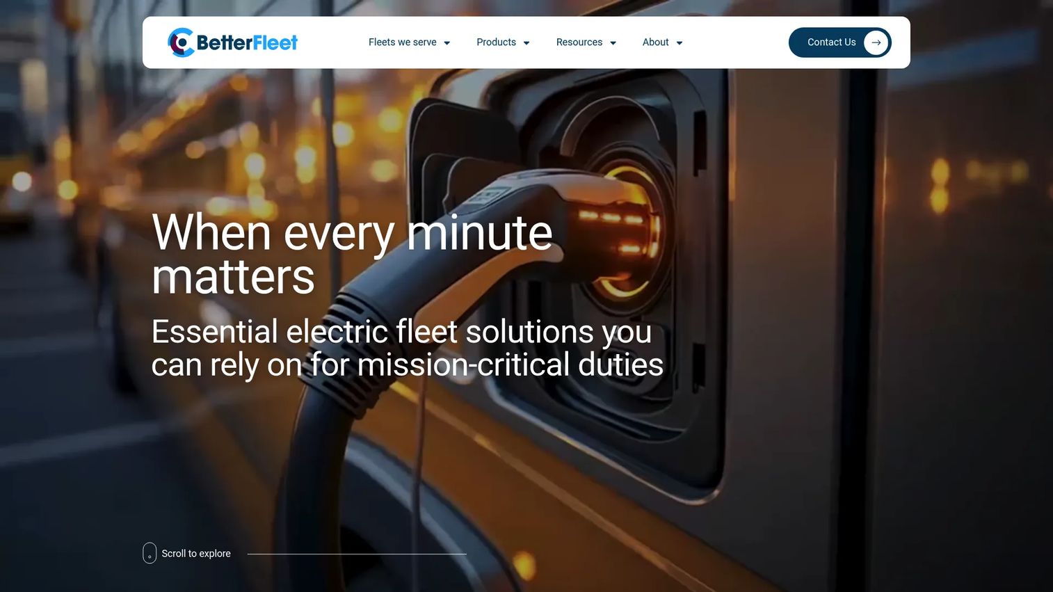 EVenergi zero-emissions transport planning and monitoring software homepage