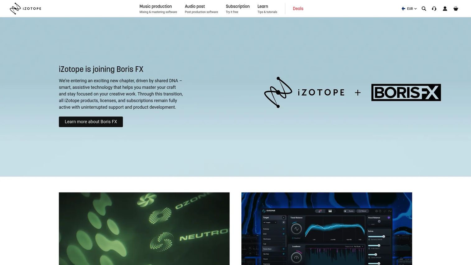 iZotope Nectar 4 Advanced vocal mixing suite interface