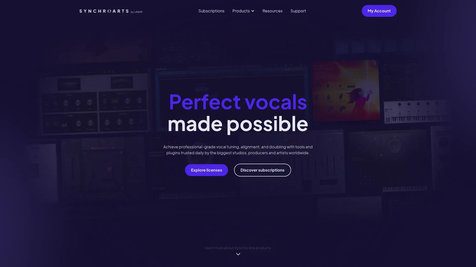 Synchro Arts RePitch vocal tuning plugin interface