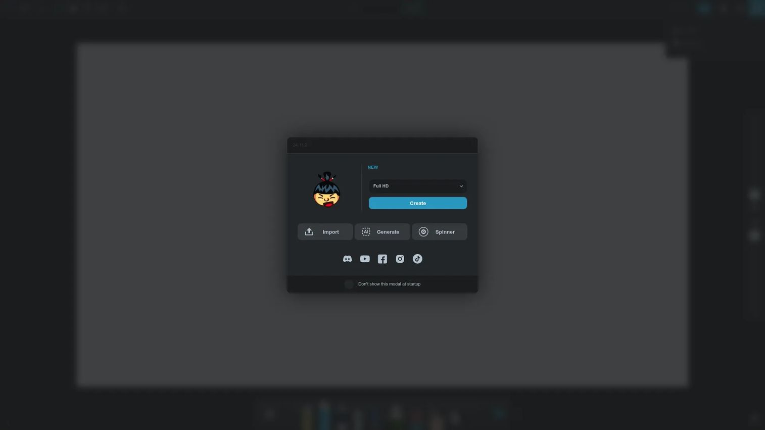 Paint browser drawing app homepage