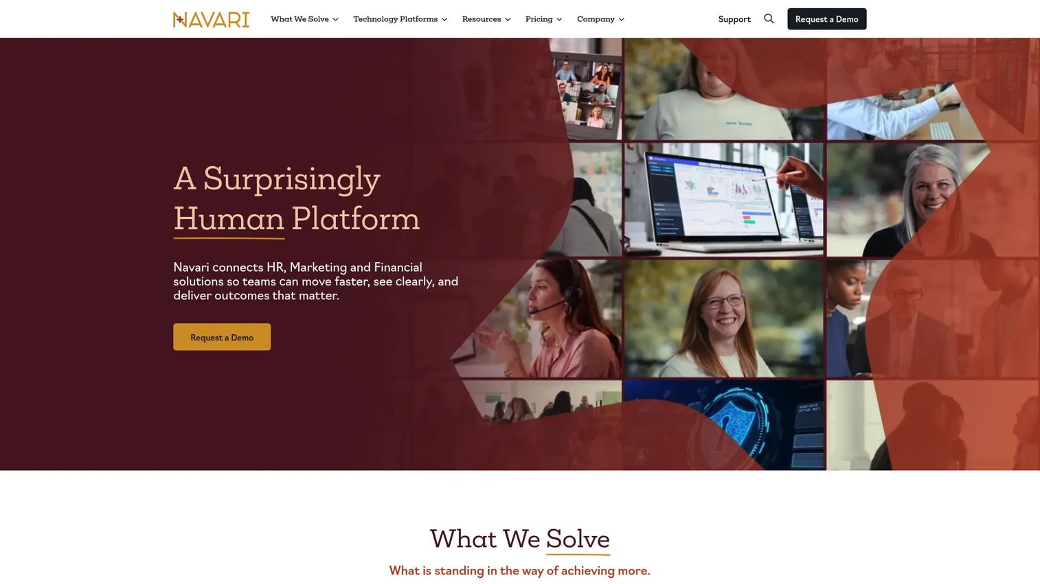 Performance Pro homepage screenshot