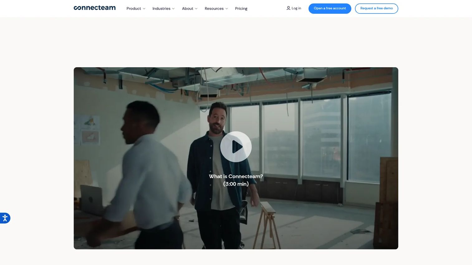 Connecteam homepage screenshot
