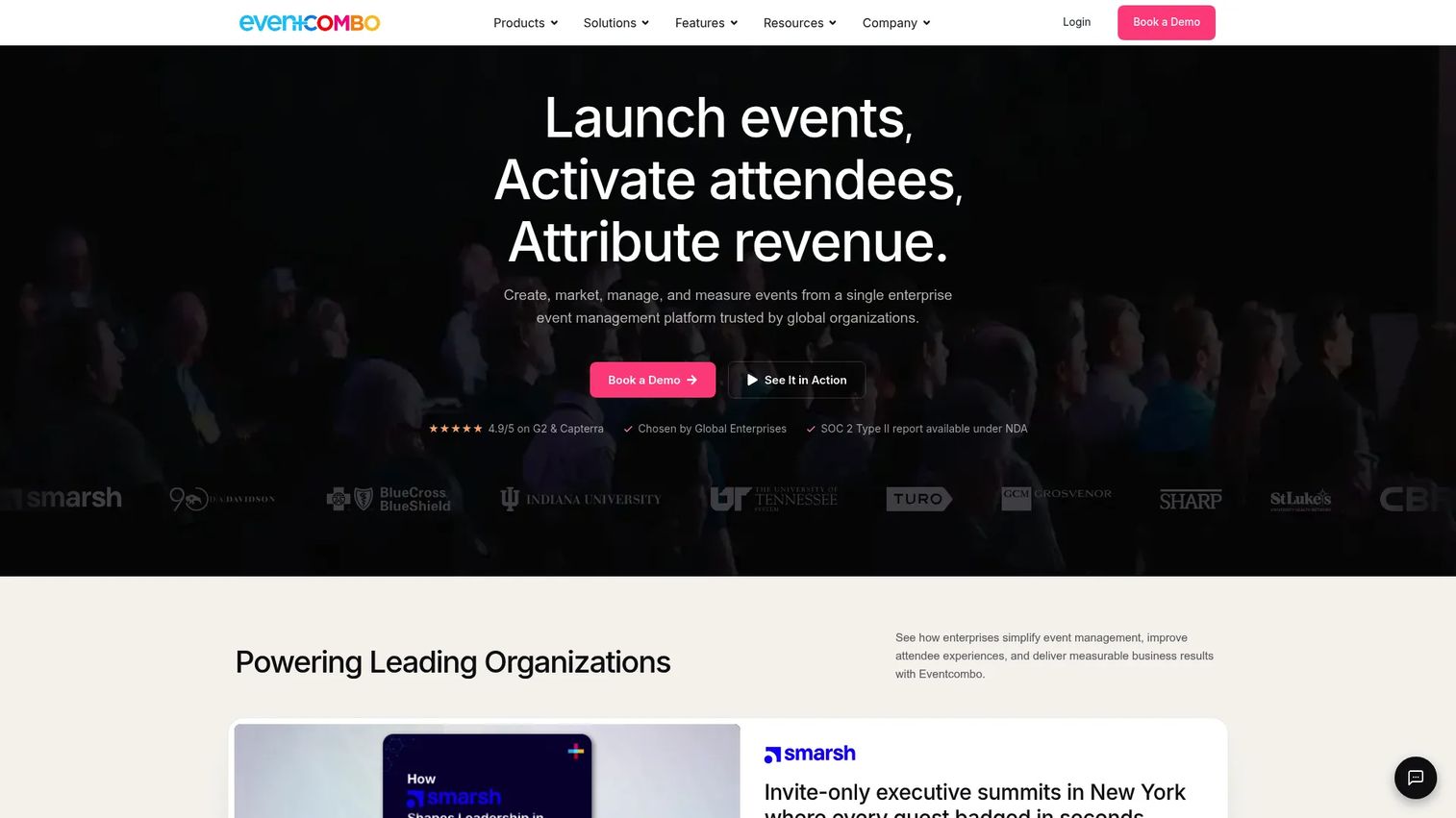 Eventcombo virtual and hybrid event platform with immersive experiences
