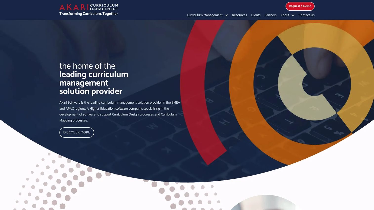 Akari curriculum management platform for higher education program planning