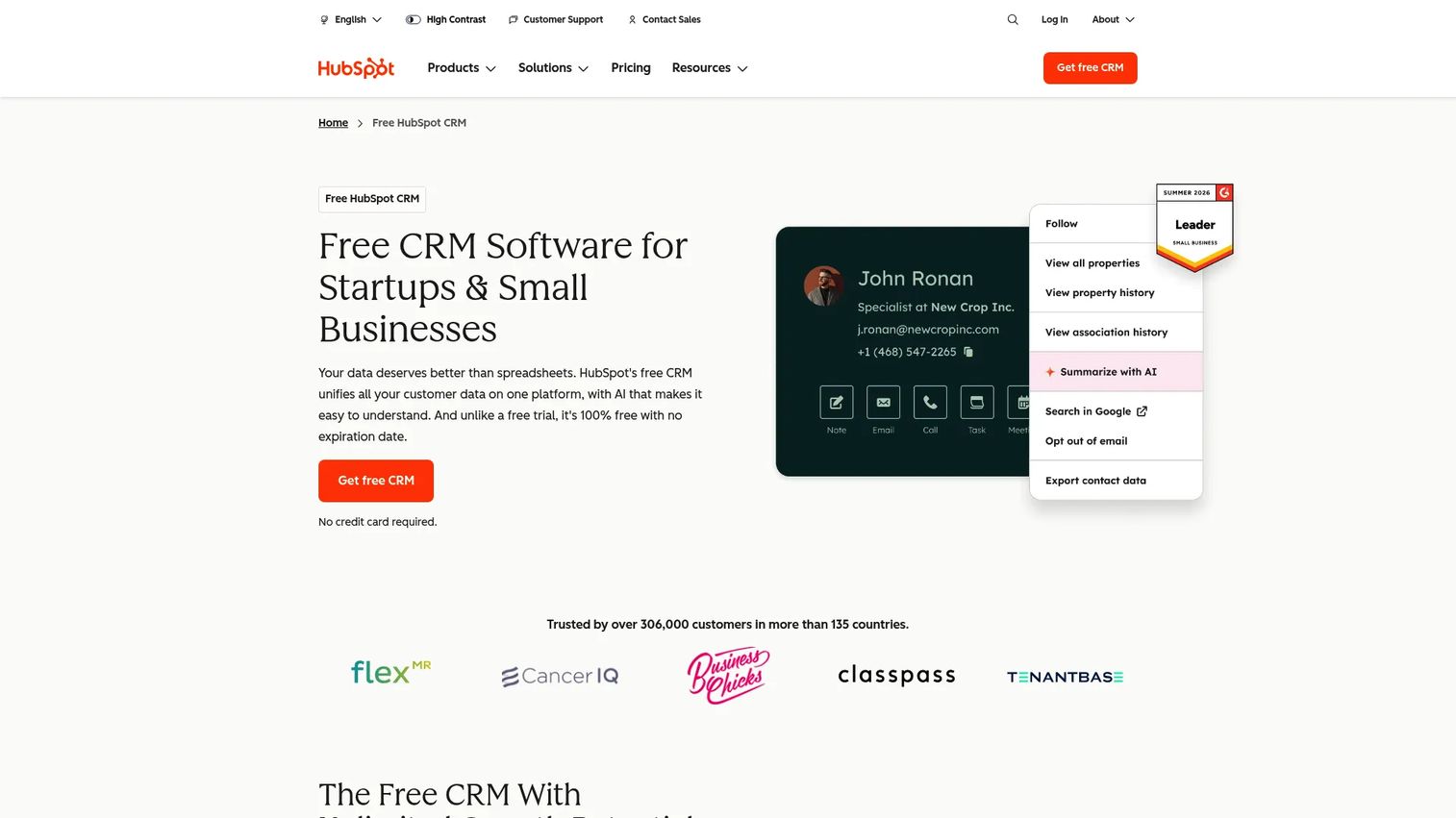 HubSpot CRM timeline for insurance marketing, sales, and service activity