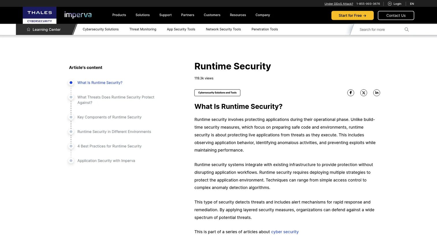 Imperva RASP runtime application protection architecture