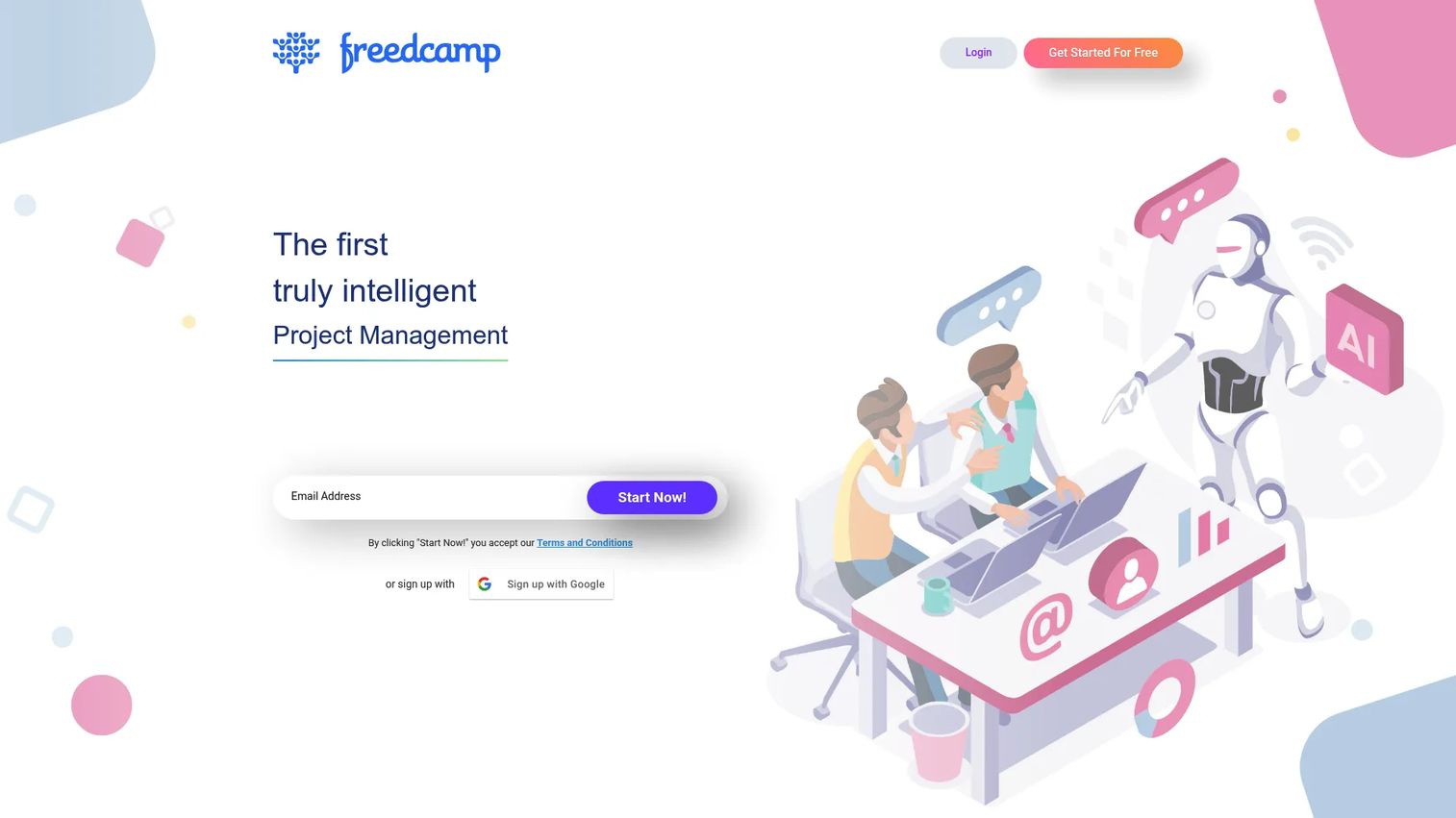 Freedcamp task and milestone view