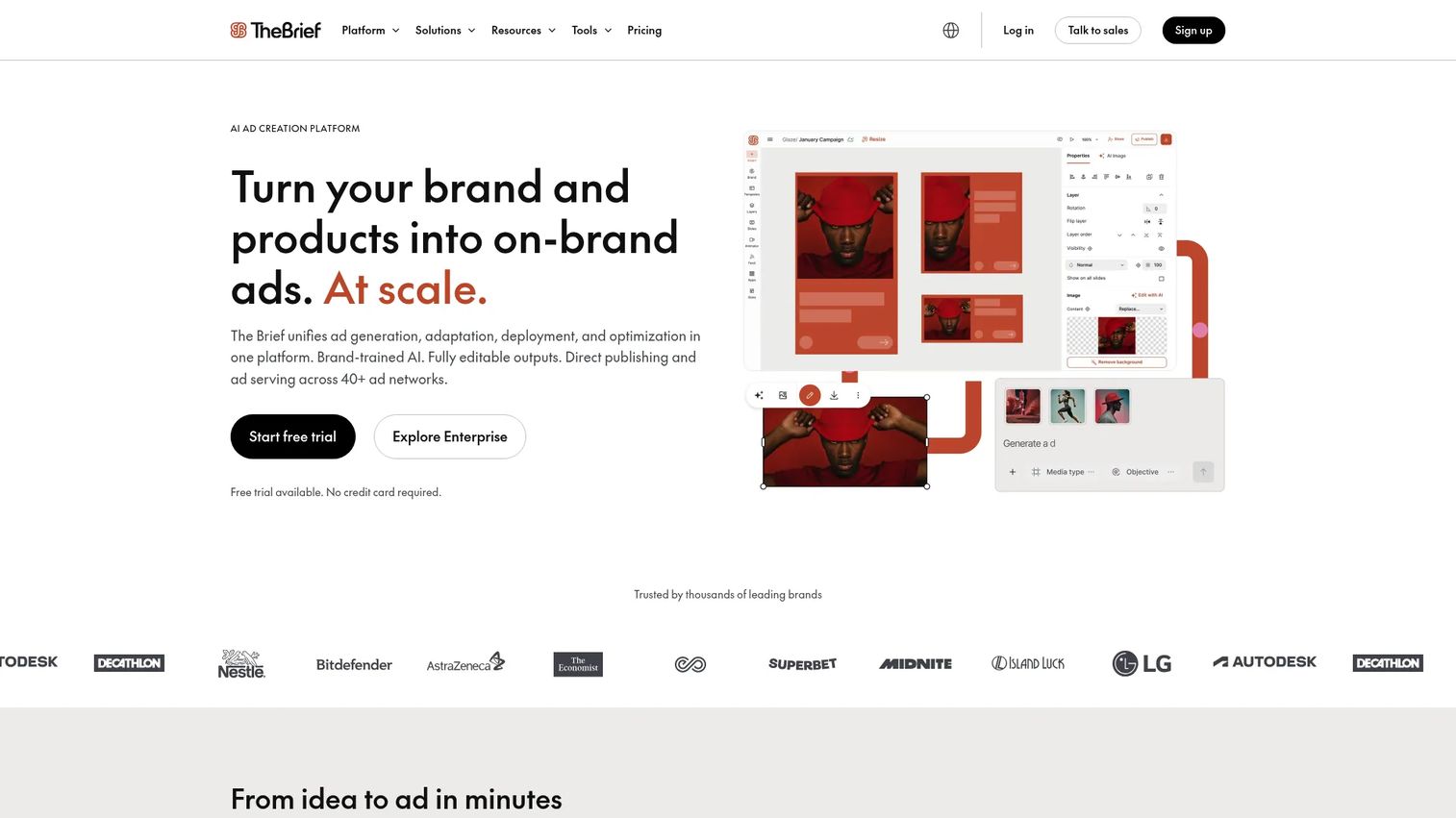 Creatopy banner ad design software editor