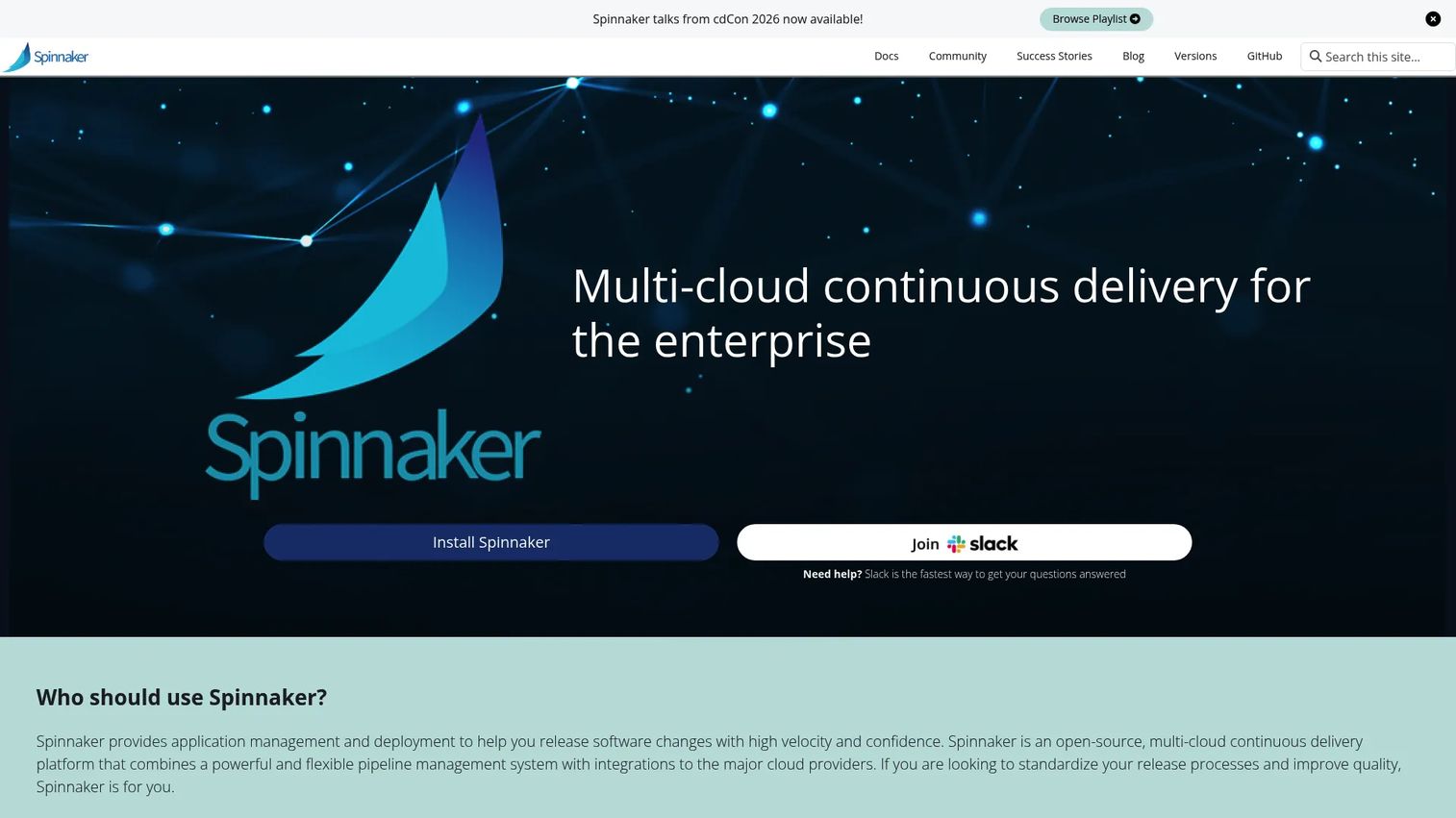 Spinnaker multi-cloud deployment pipeline
