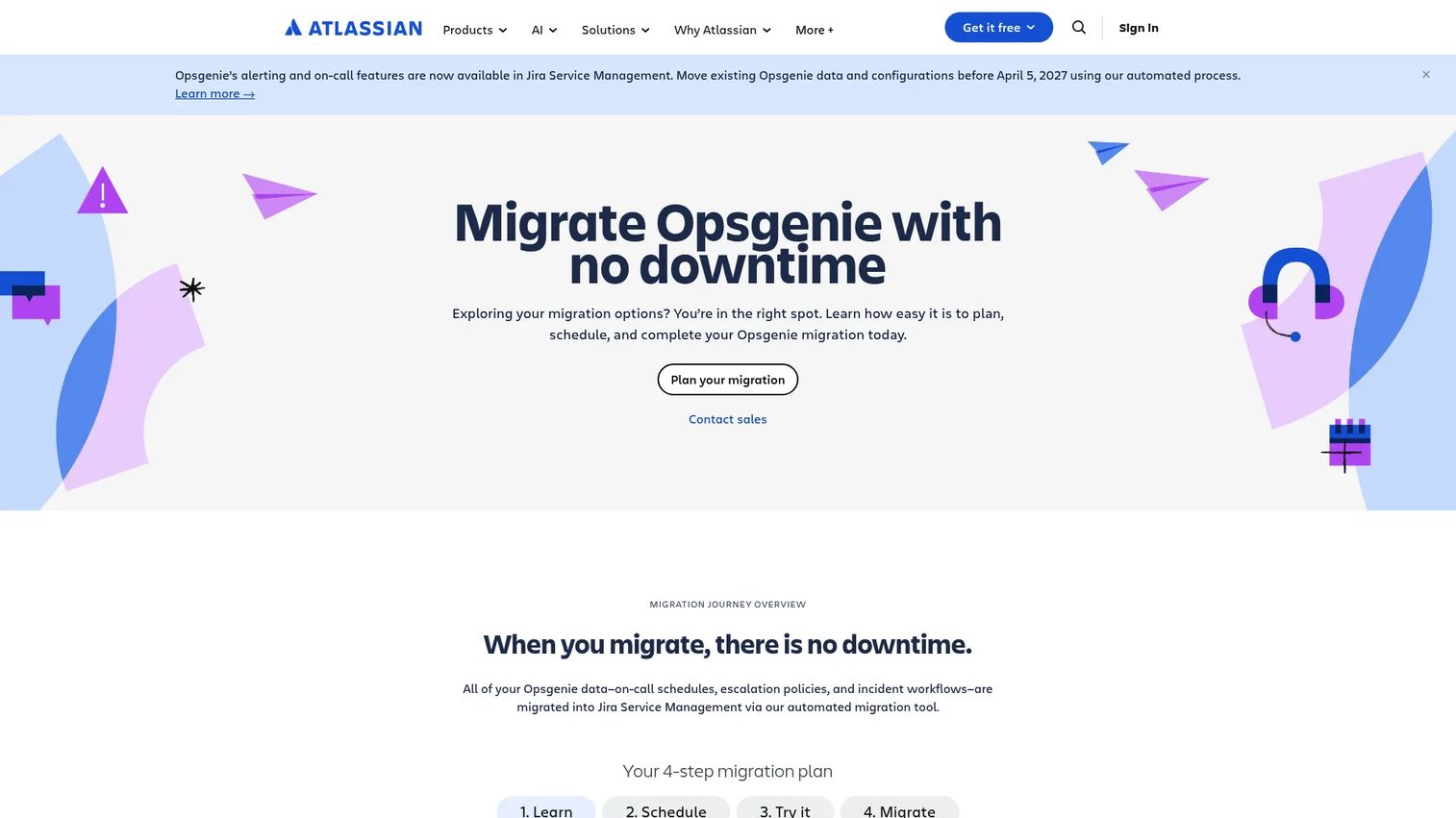 Opsgenie alert routing and on-call schedule interface
