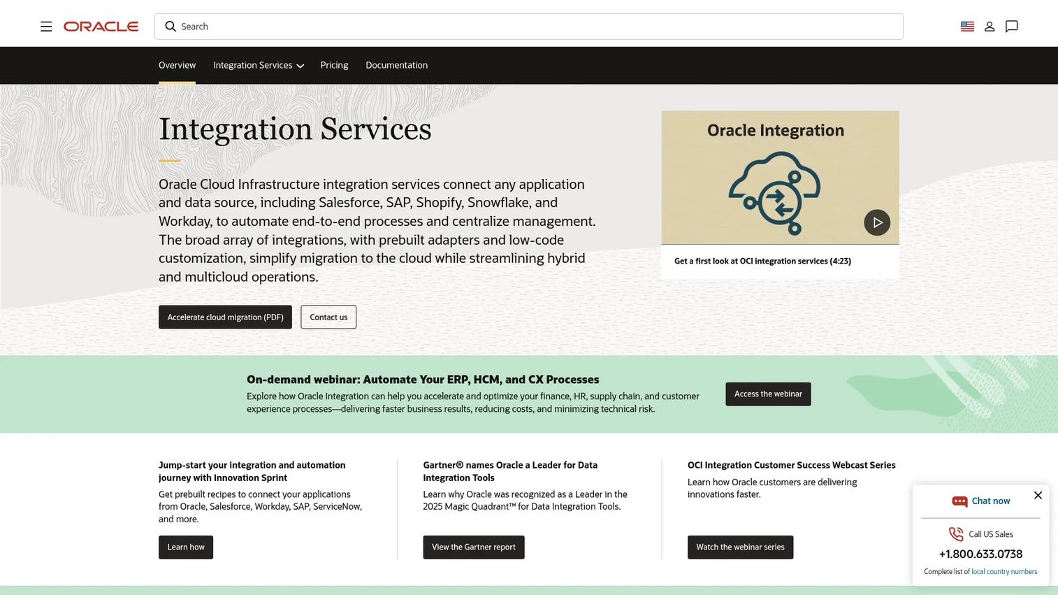 Oracle Integration Cloud data mapping and integration workflow