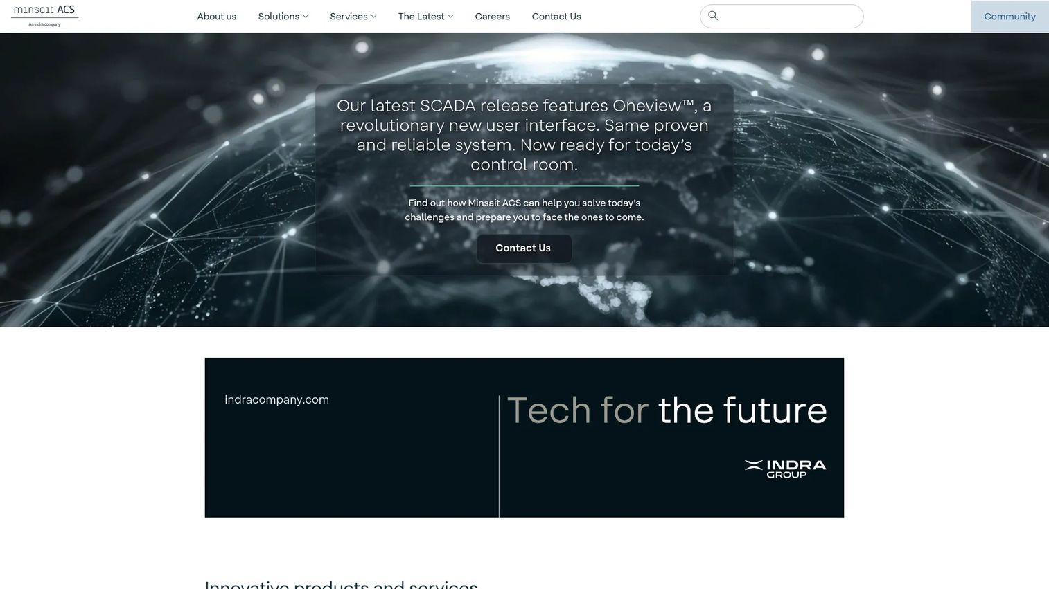 ACS PRISM ADMS platform for electric distribution operations