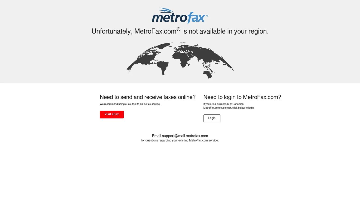 MetroFax online fax software