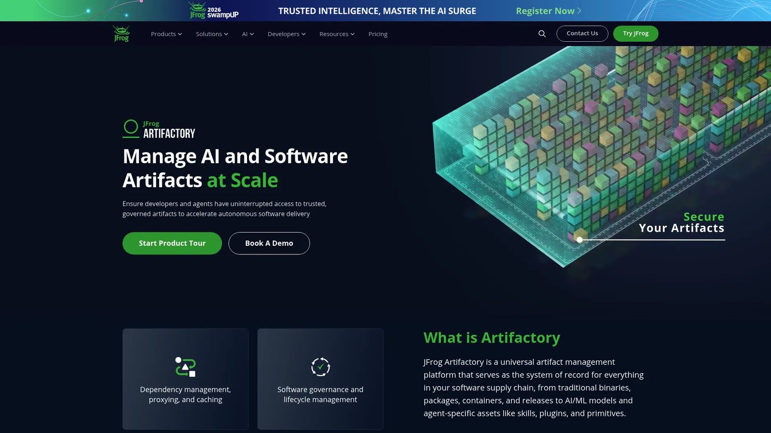 JFrog Artifactory container repository