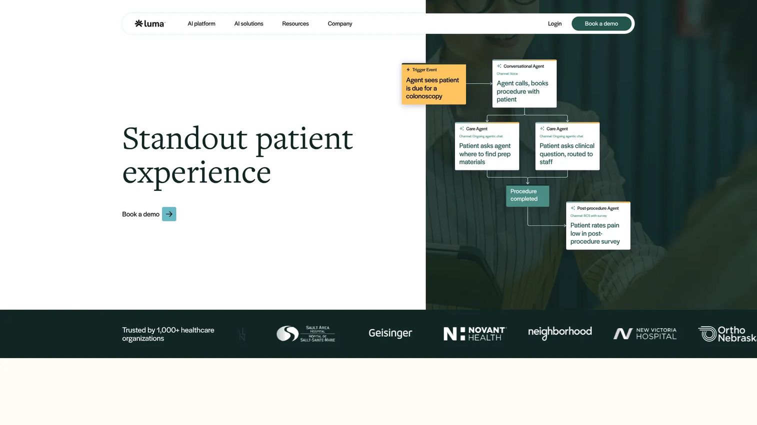 Luma Health patient engagement platform