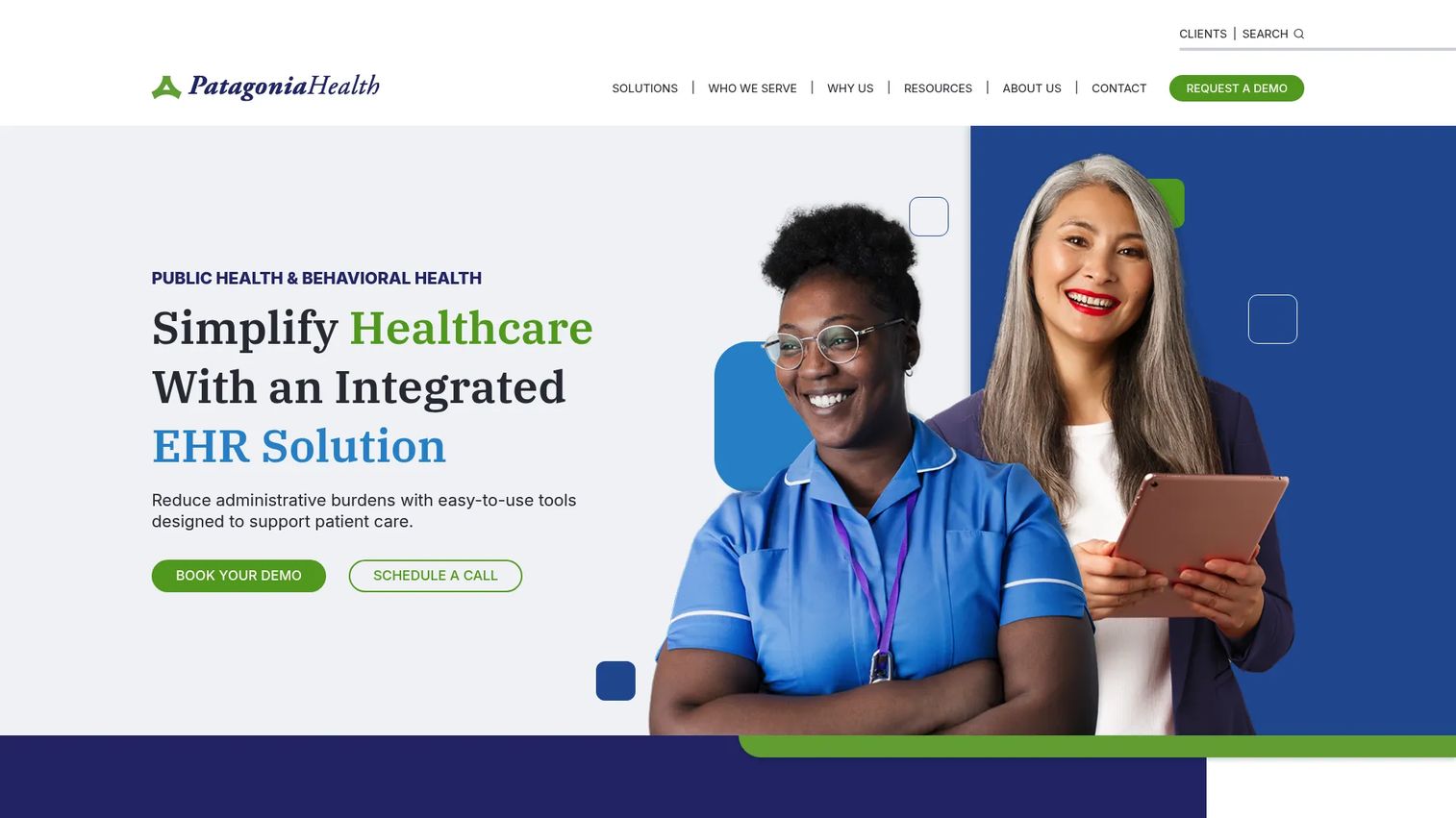 Patagonia Health EHR software for schools