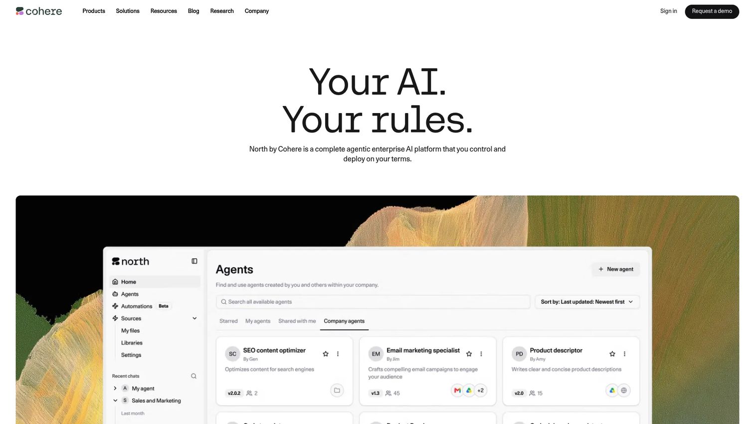 Cohere semantic search and reranking workflow