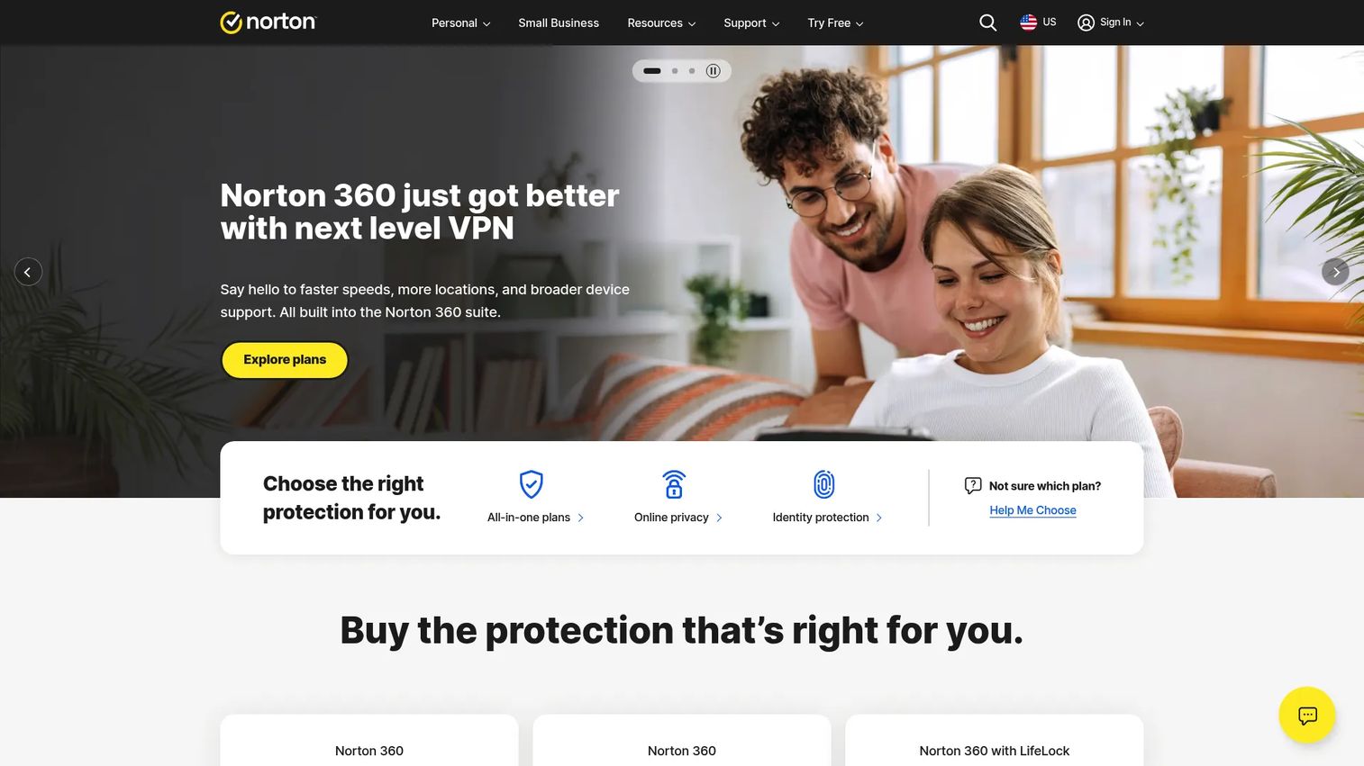 Norton 360 identity and dark web monitoring dashboard