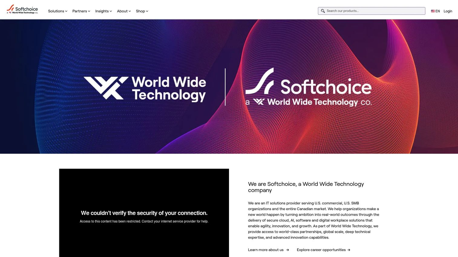 Softchoice managed workplace services with Microsoft 365 and device lifecycle support