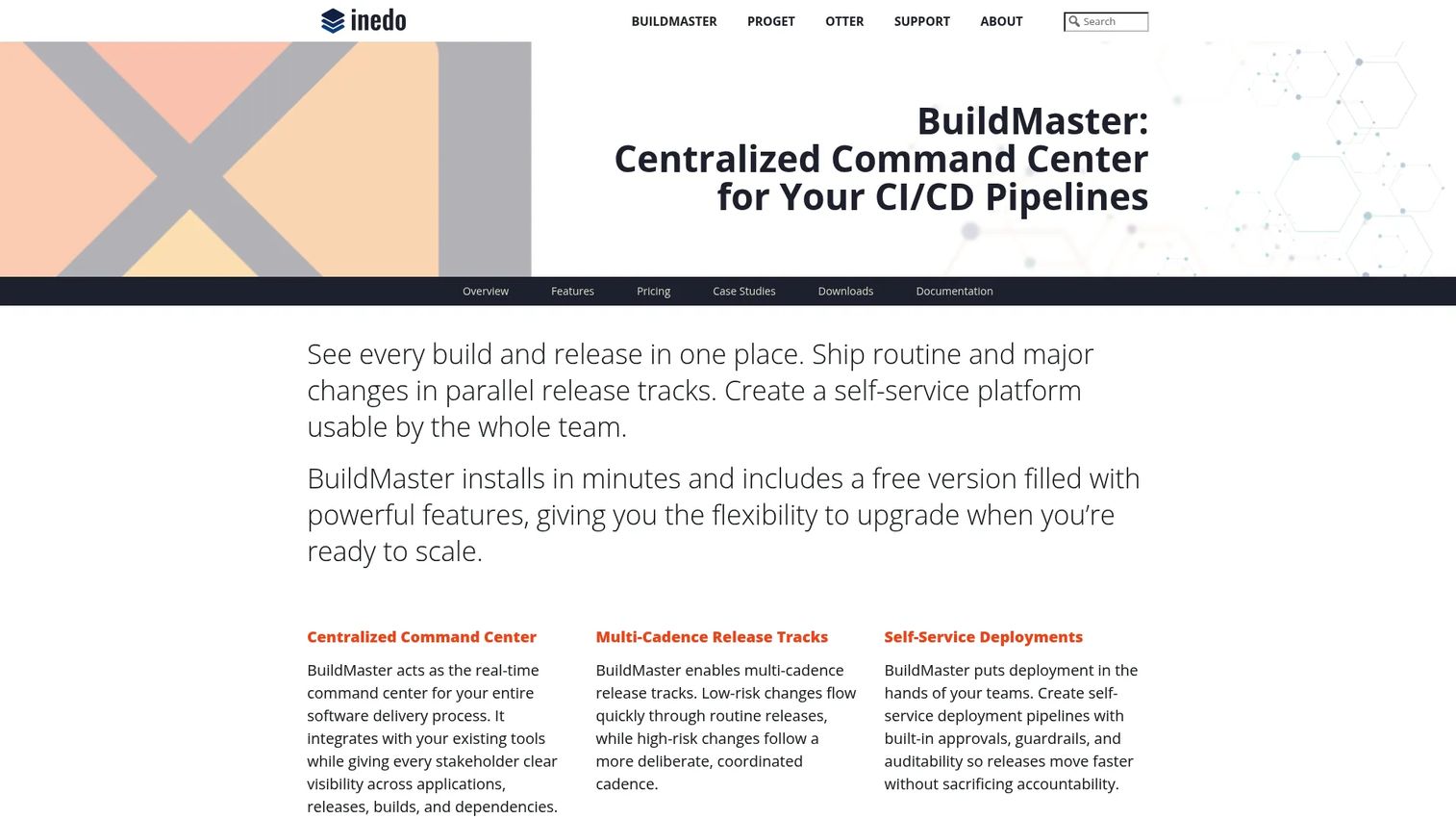 BuildMaster application release pipeline