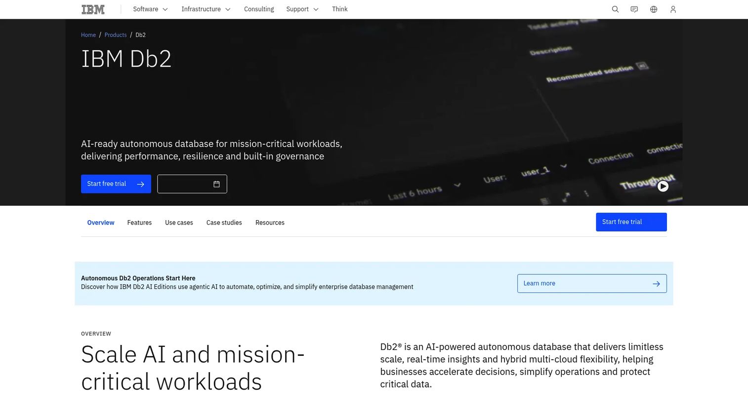 IBM Db2 database platform with XML support for enterprise applications