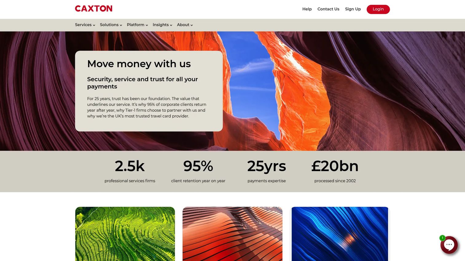 Caxton business currency and payments platform