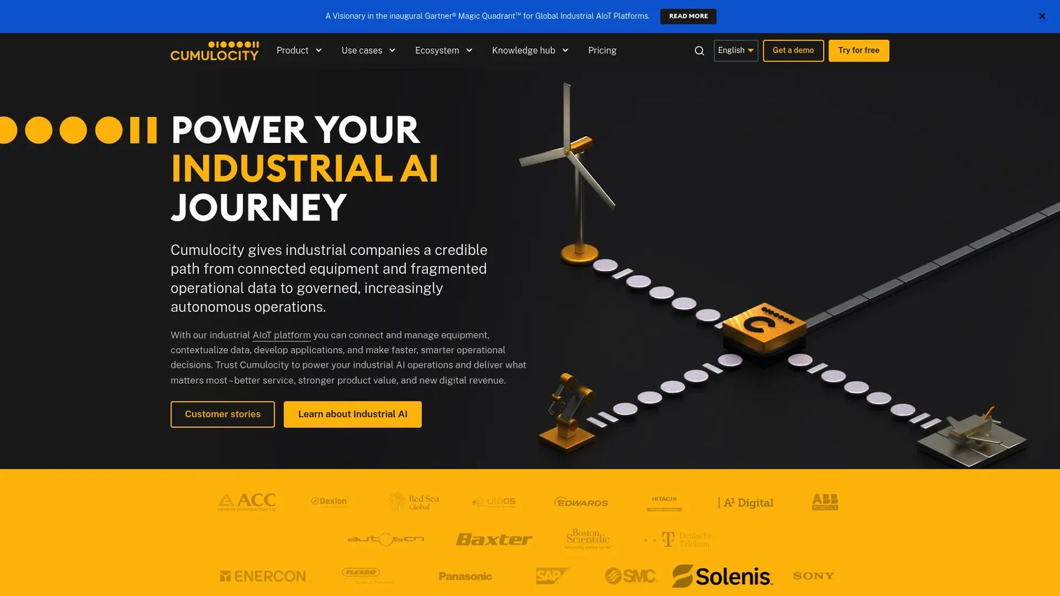 Cumulocity IoT analytics and device monitoring platform
