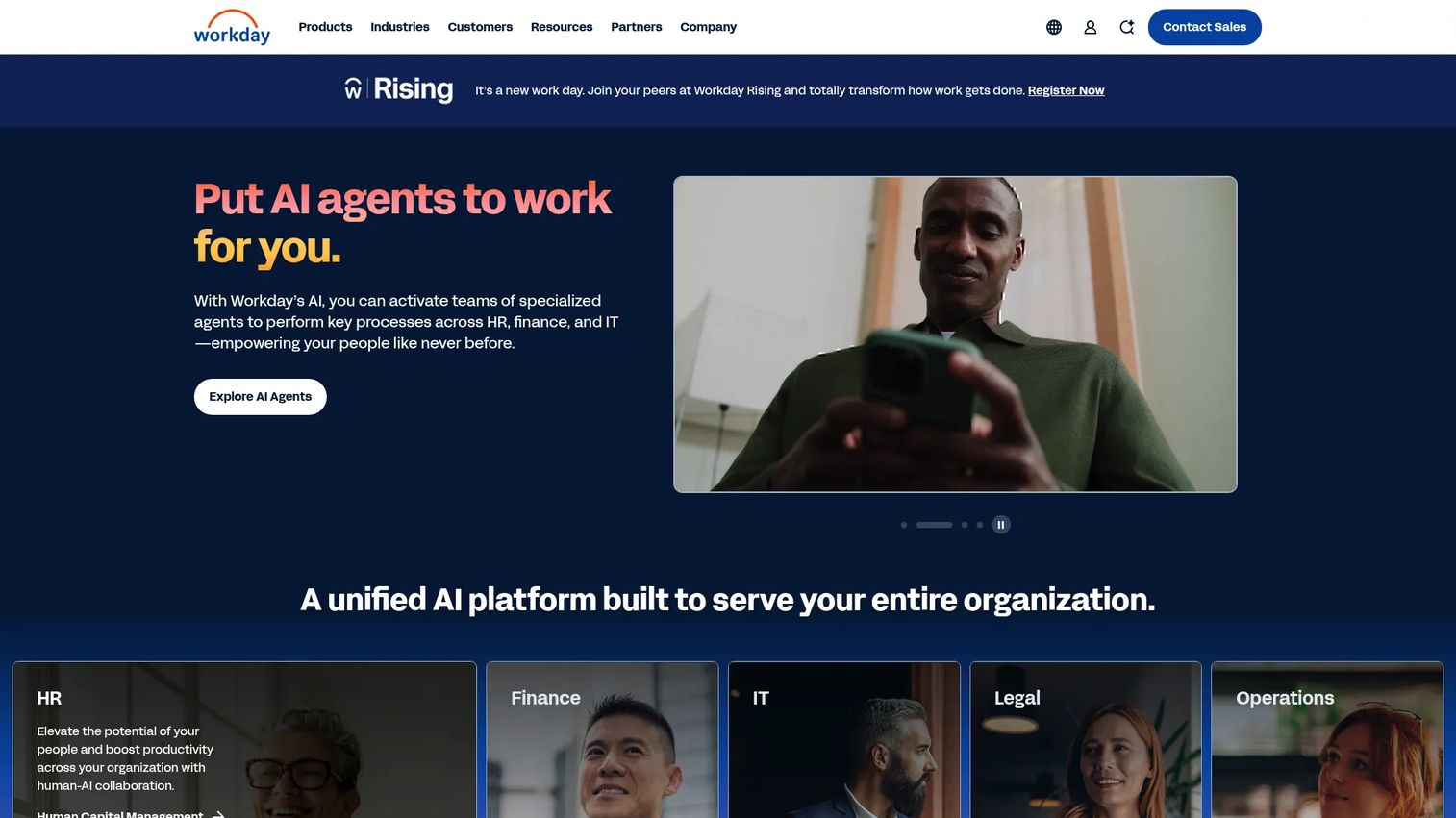 Workday Adaptive Planning demand forecast and budgeting view