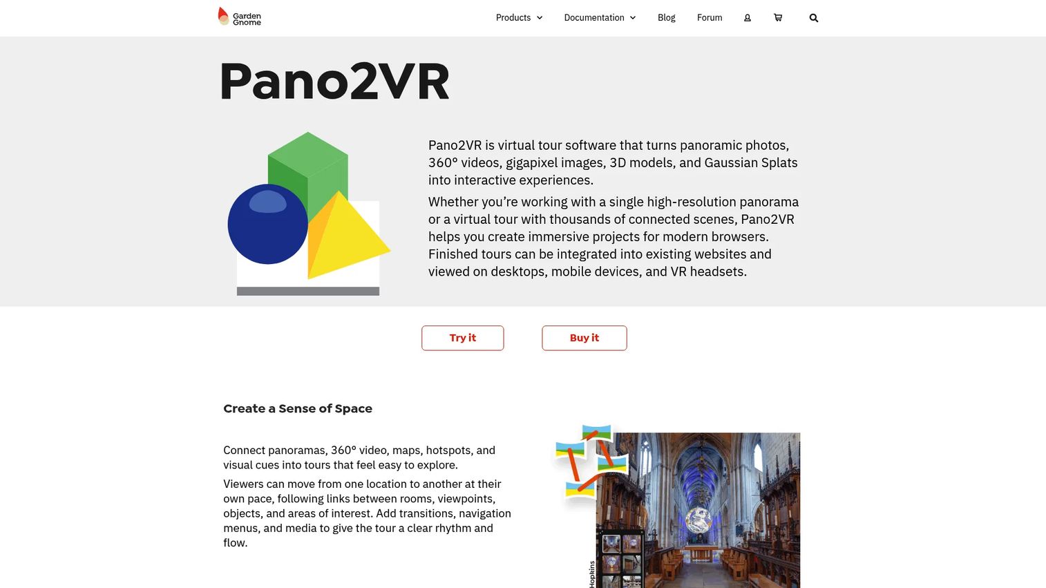 Pano2VR virtual tour and panoramic VR software