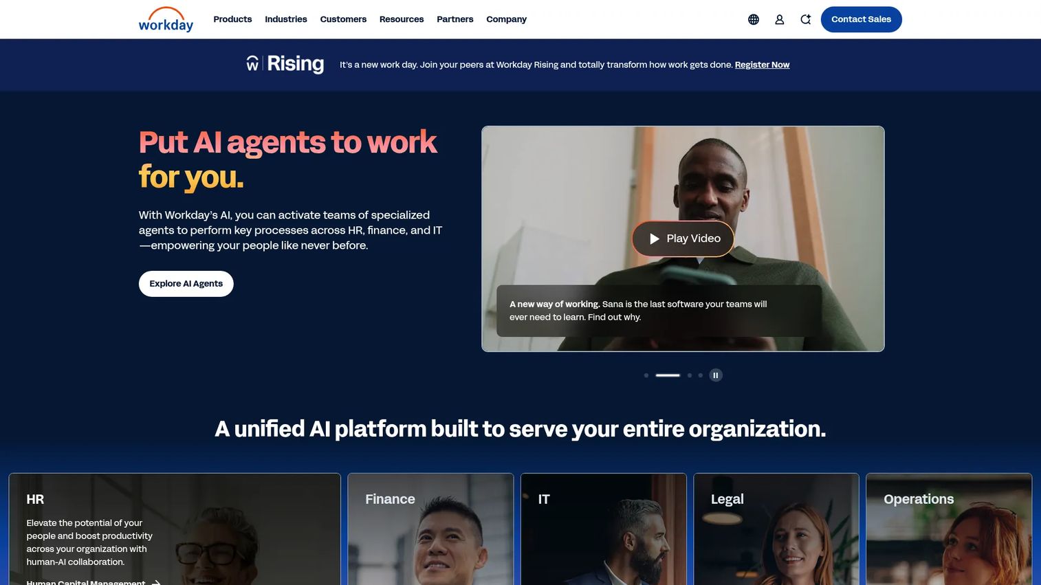 Workday People Analytics workforce insights and KPI dashboard