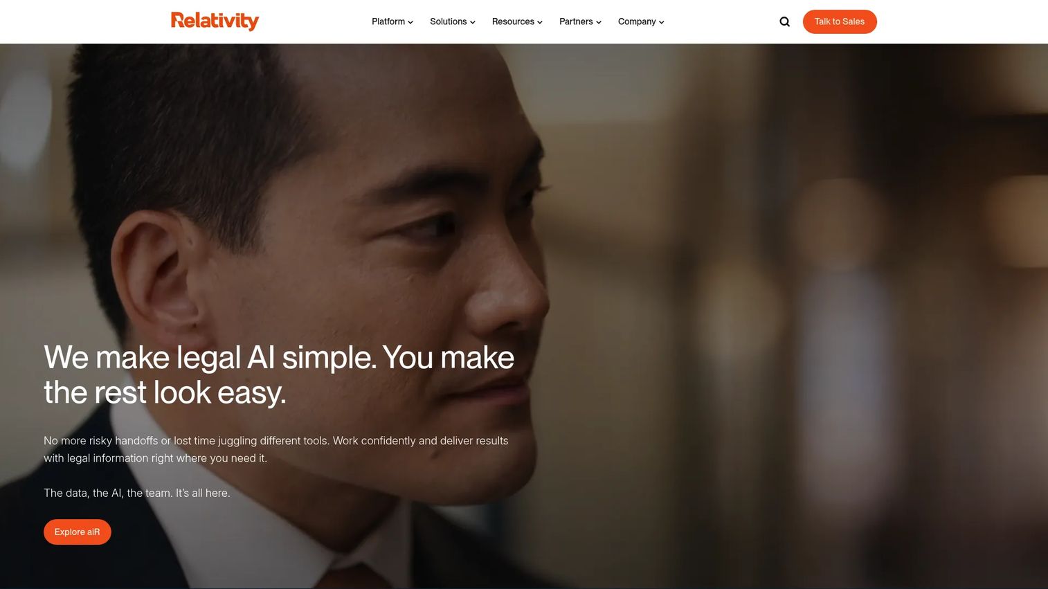 Relativity Legal Hold dashboard for notices, acknowledgments, and reporting