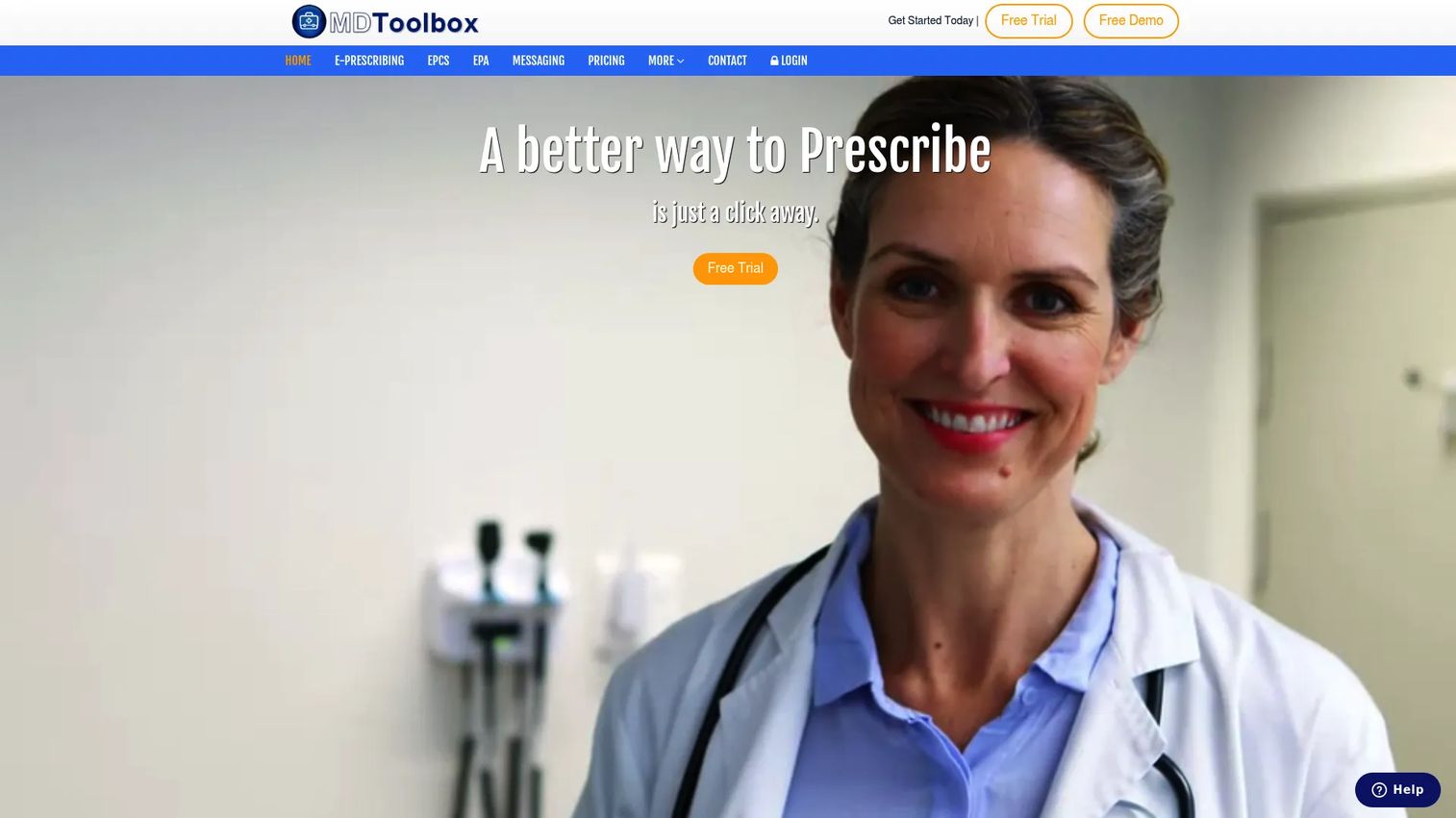 MDToolbox-Rx standalone e-prescribing dashboard