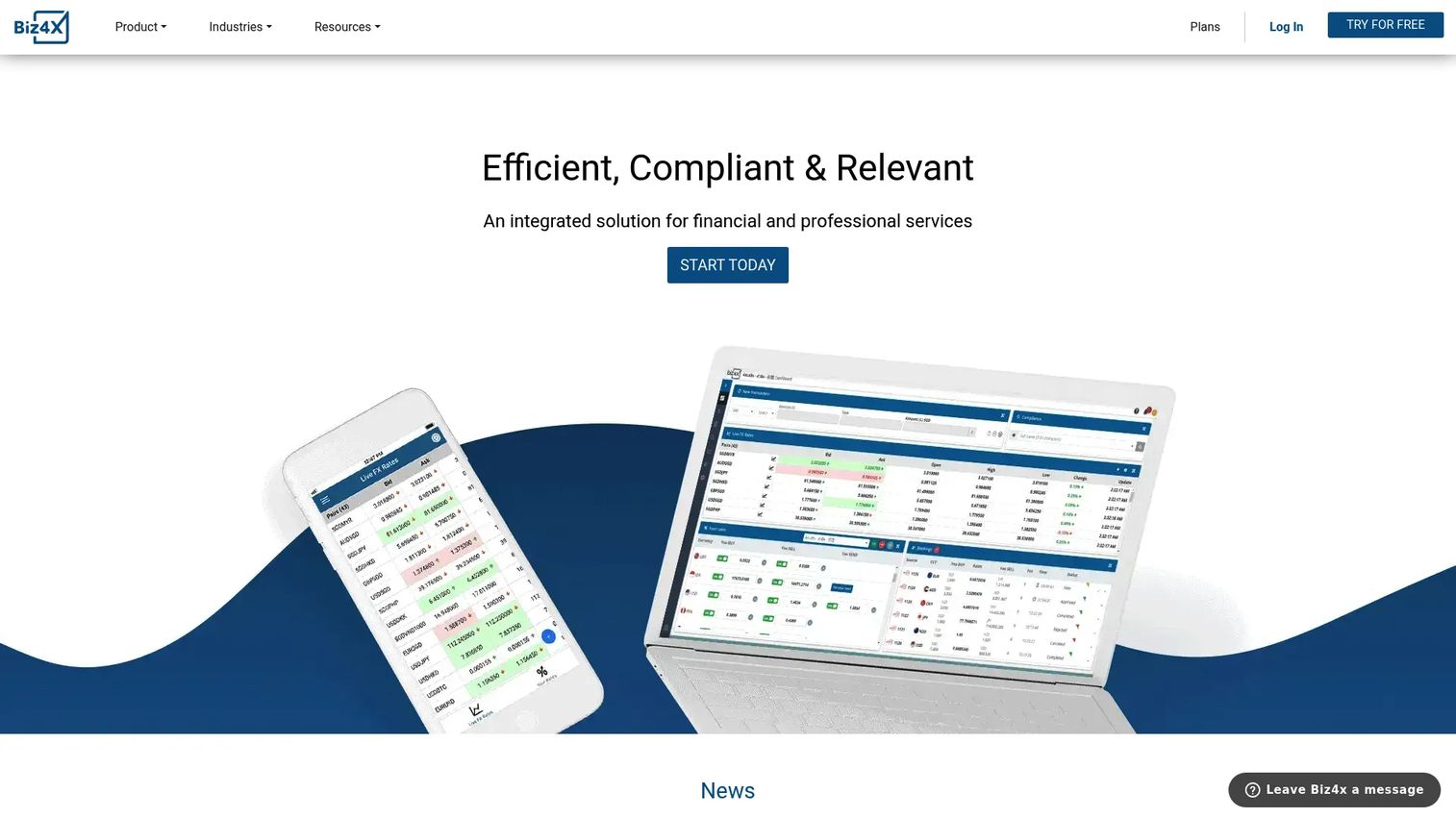 Biz4x software for money changers and currency exchange operations