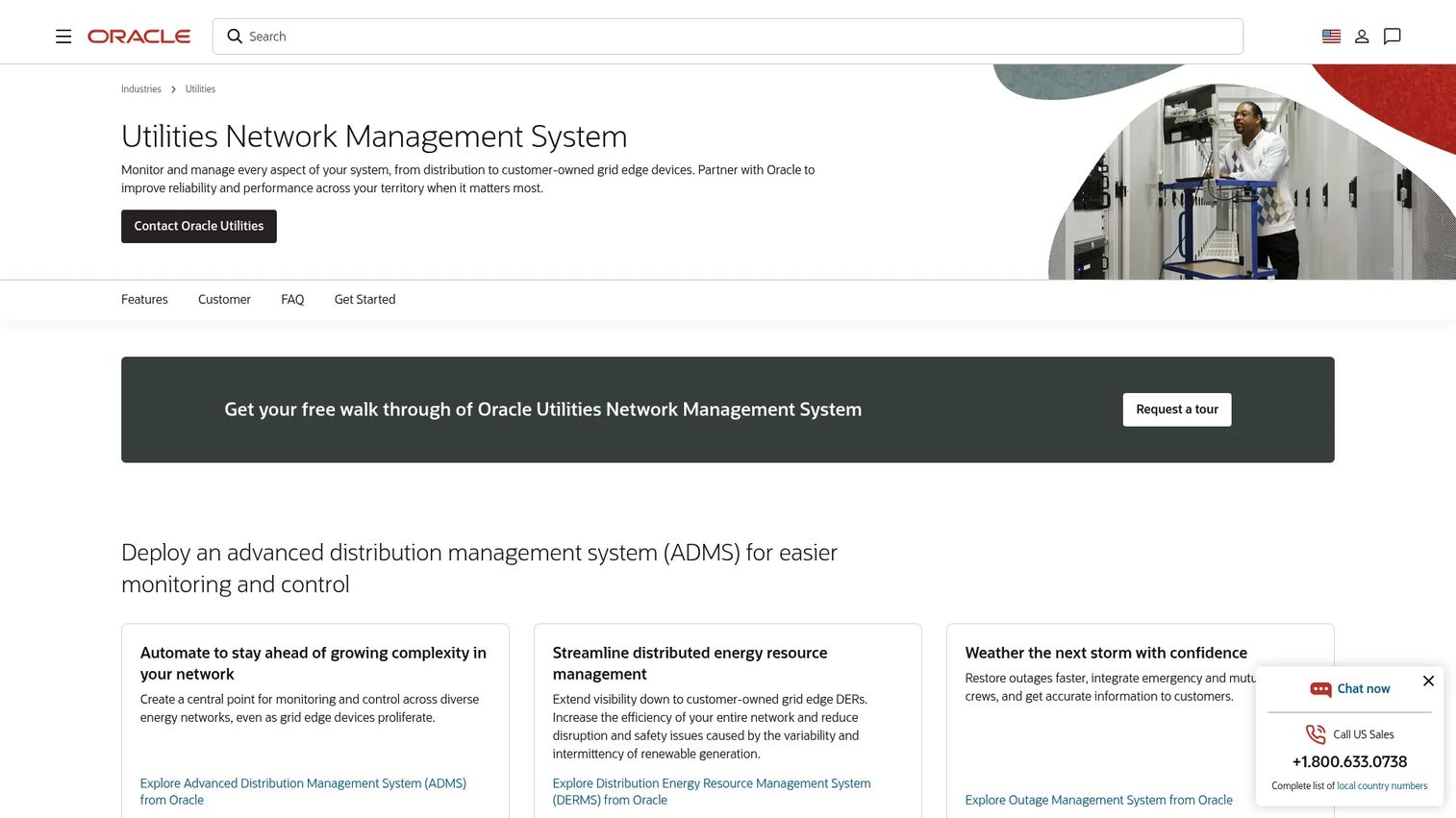 Oracle Utilities Network Management System for outage and distribution operations