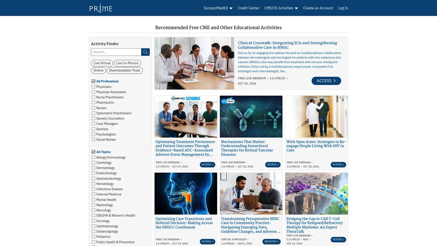 Prime Provider Data Accuracy and Validation Services homepage screenshot