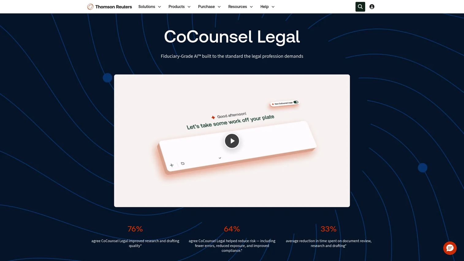 Firm Central legal matter management page