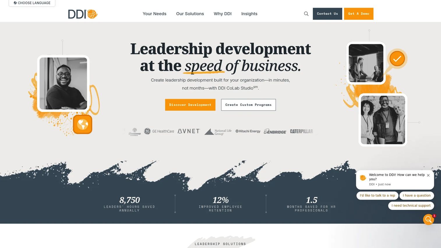 DDI leadership development and assessment platform
