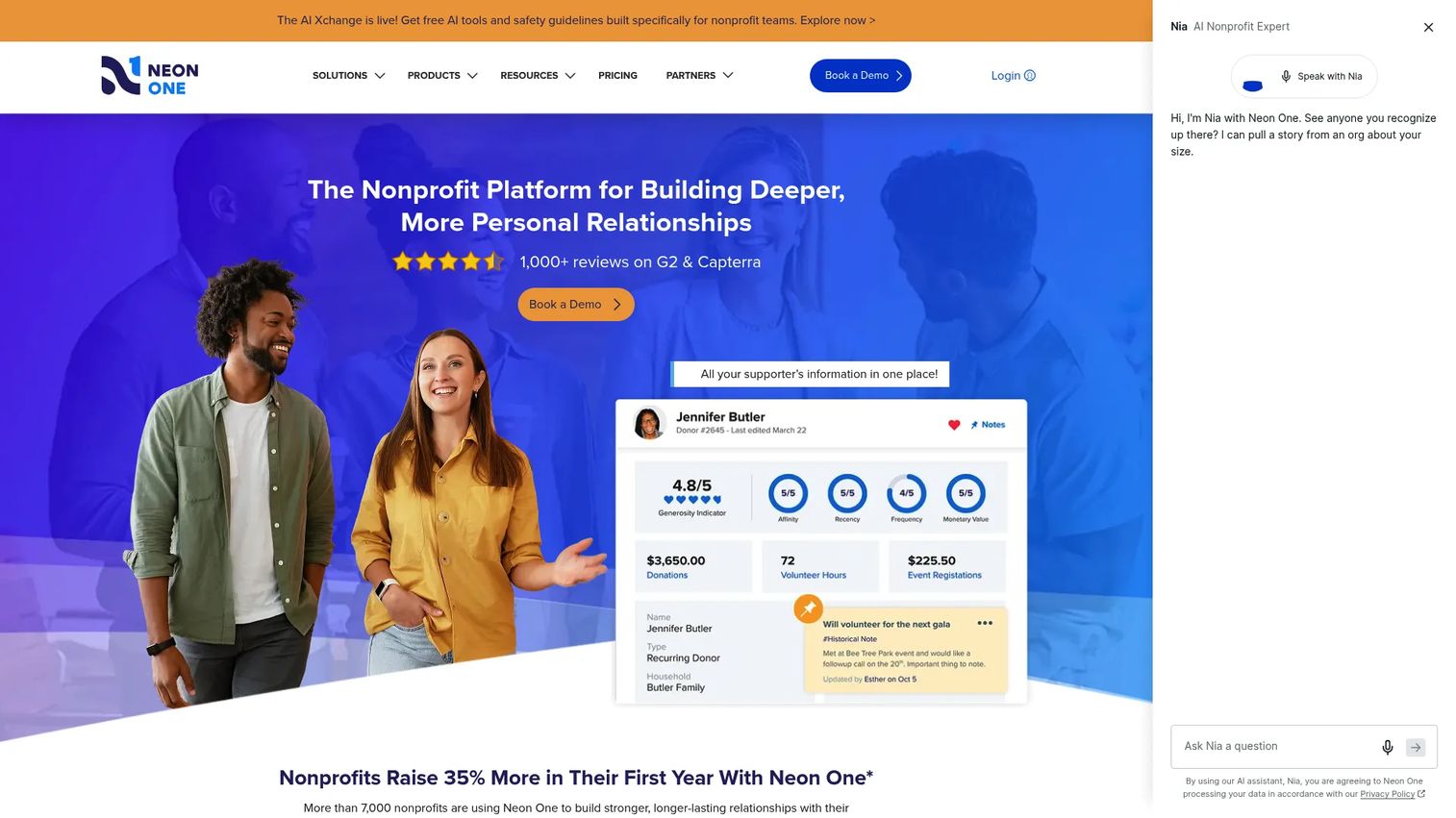 Neon One nonprofit theater management software