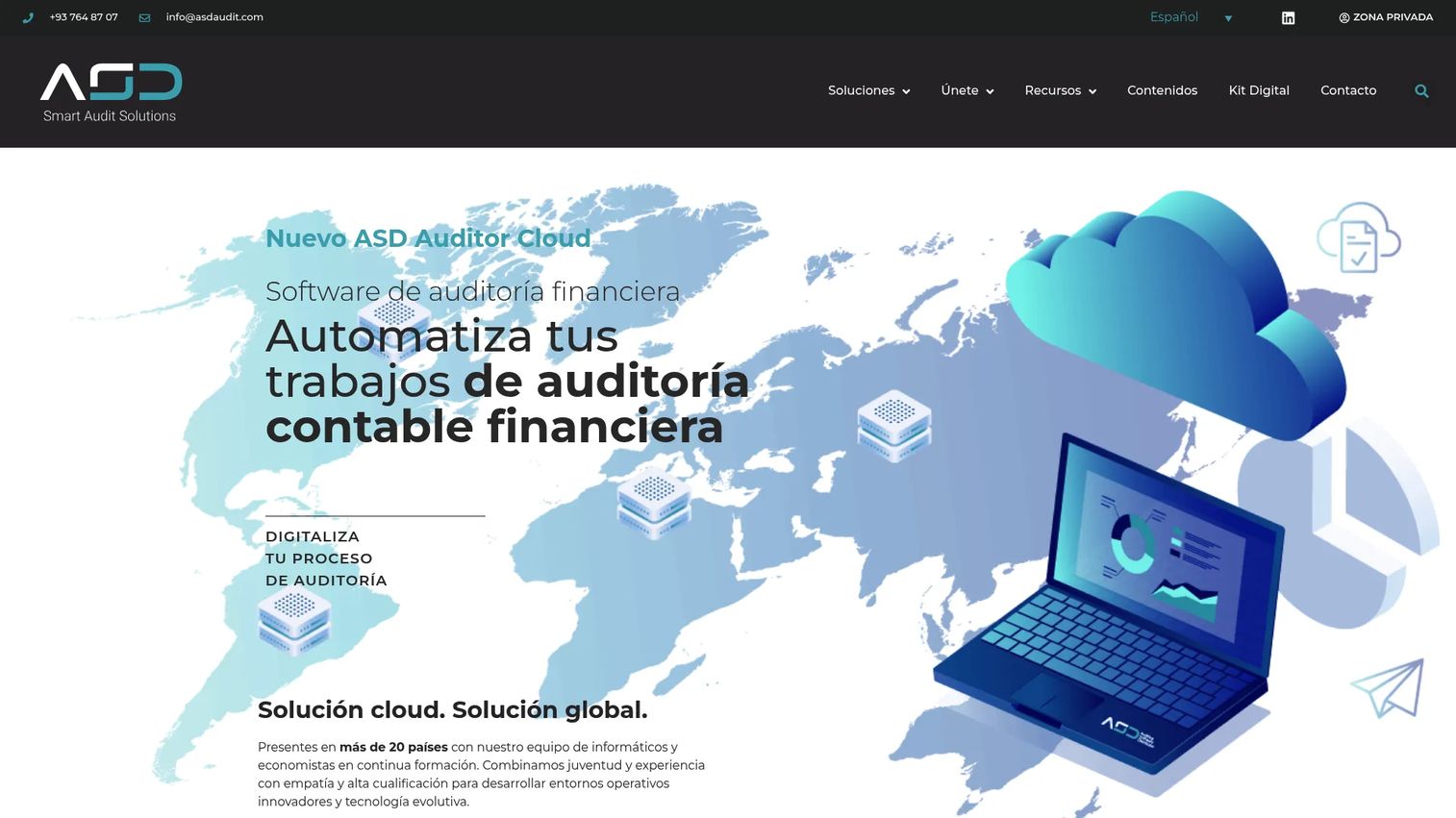 ASD Audit software interface for CPA firms